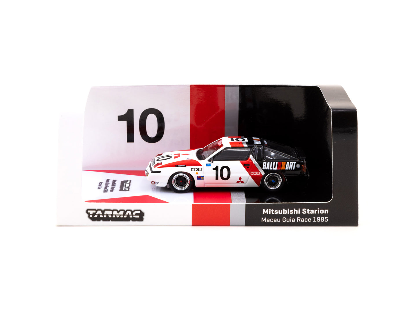 Tarmac Works 1/64 Mitsubishi Starion Macau Guia Race 1985 #10 - HOBBY64