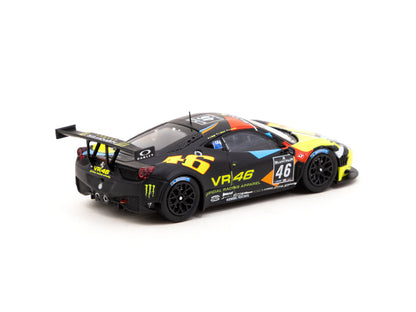 Tarmac Works X IXO Models 1/64 Ferrari 458 Italia GT3 Blancpain Endurance Series 2012 – Nurburgring #46 - HOBBY64