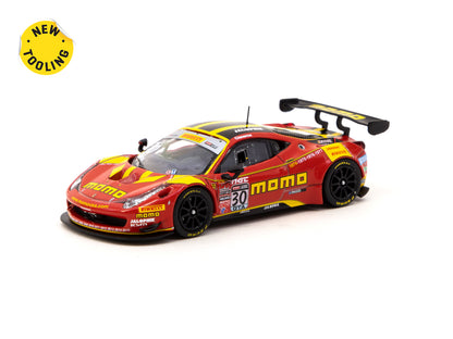 Tarmac Works X IXO Models 1/64 Ferrari 458 Italia GT3 Pirelli World Challenge 2015 #30 - HOBBY64