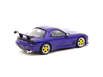 Tarmac Works 1/64 Mazda RX-7 FD3S Mazdaspeed A-Spec Innocent Blue Mica - GLOBAL64