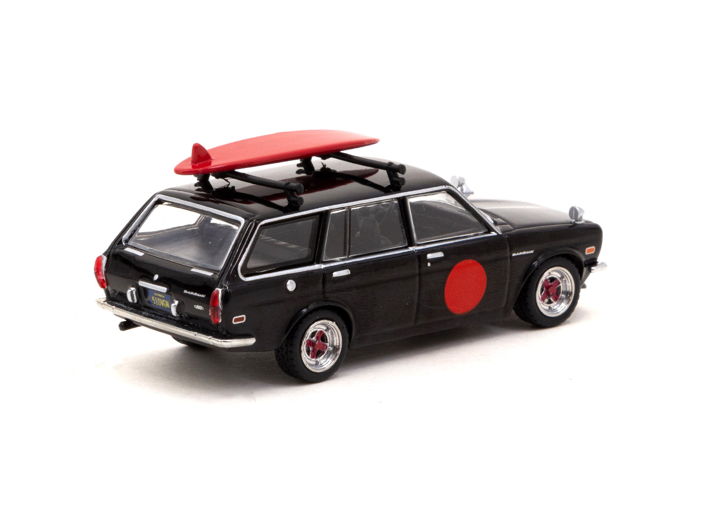 Tarmac Works 1/64 Datsun Bluebird 510 Wagon Black - MIJO Special Edition - GLOBAL64