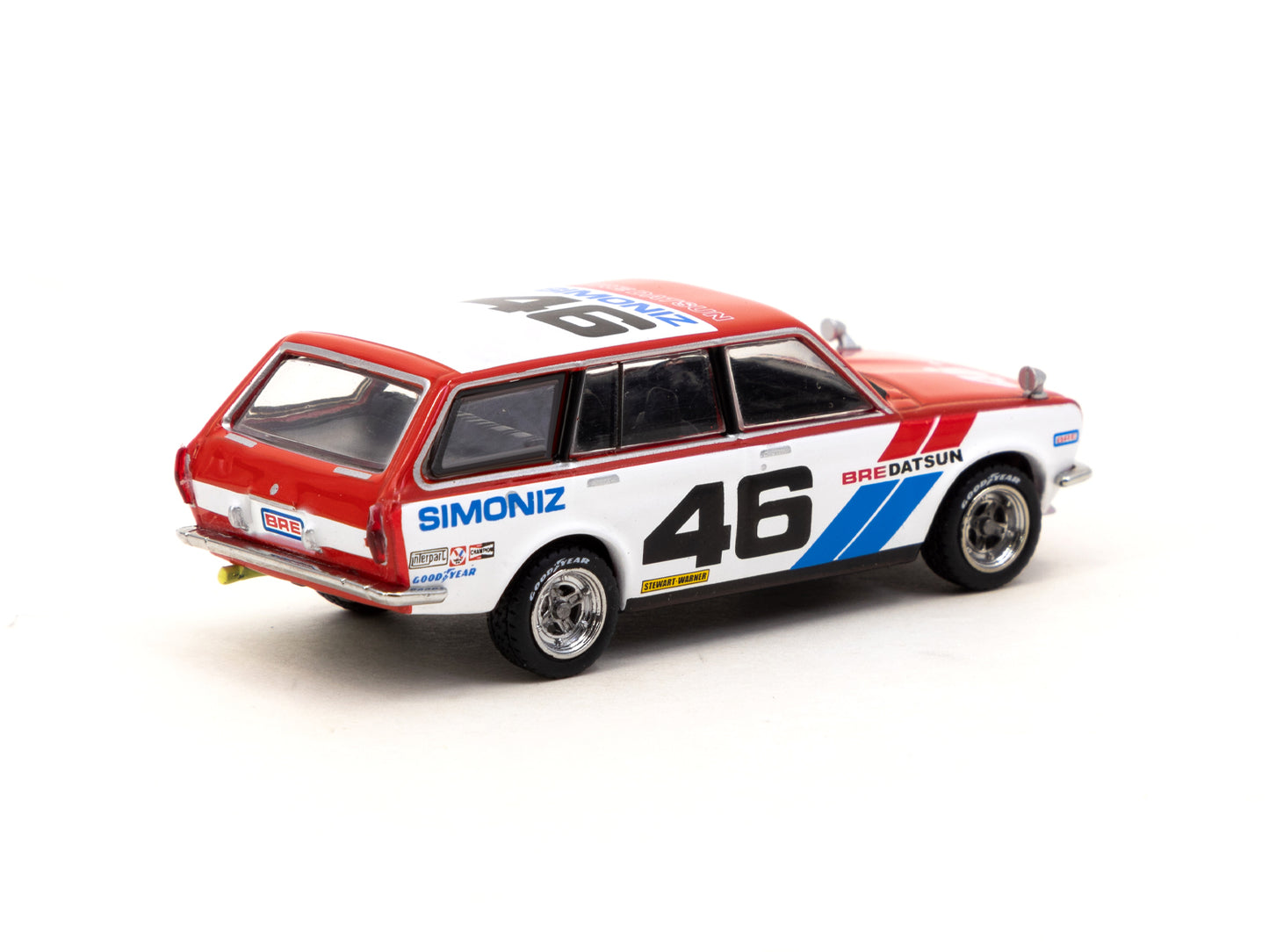 Tarmac Works 1/64 Datsun Bluebird 510 Wagon BRE Datsun - EMS Special Edition - GLOBAL64