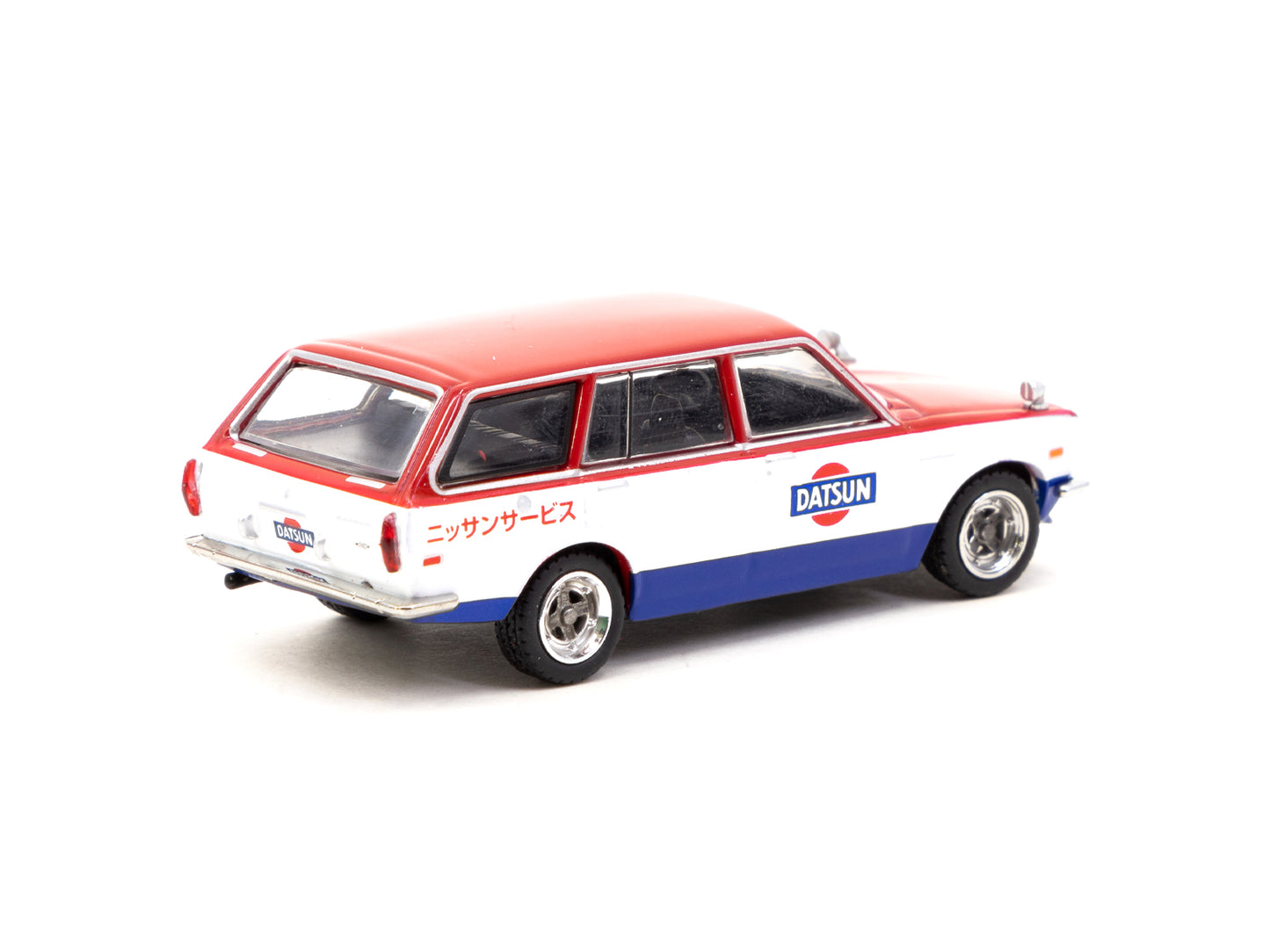 Tarmac Works 1/64 Datsun Bluebird 510 Wagon Service Car - GLOBAL64