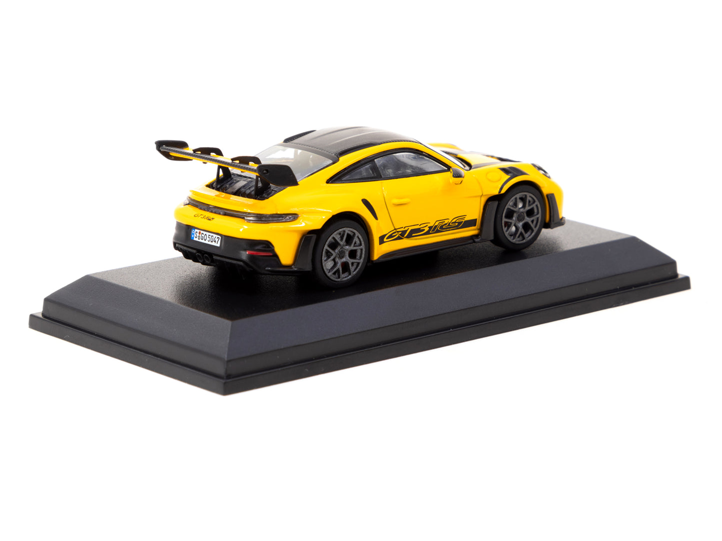 Minichamps X Tarmac Works 1/64 Porsche 911 GT3 RS Signal Yellow - COLLAB64