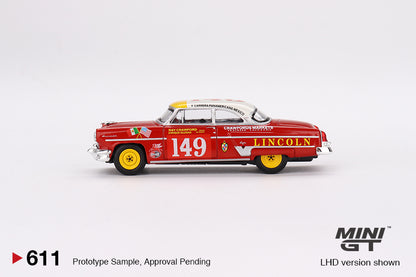 MINI GT 611 Lincoln Capri 1954 Carrera Panamericana Class Winner #149