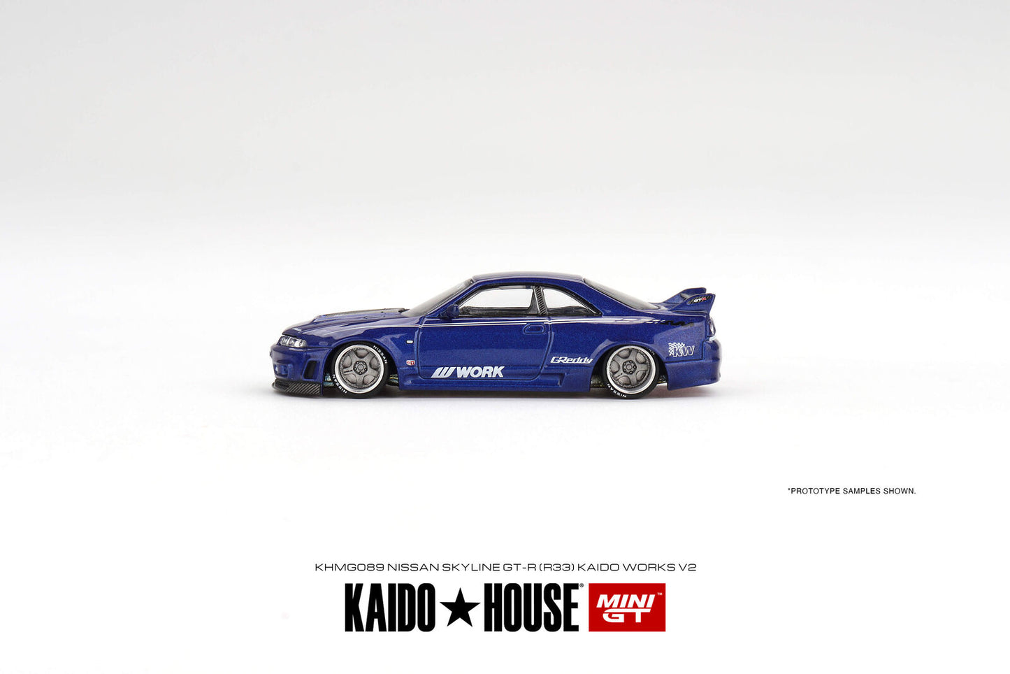 [Kaidohouse x MINI GT] 089 Nissan Skyline GT-R (R33) Kaido Works V2