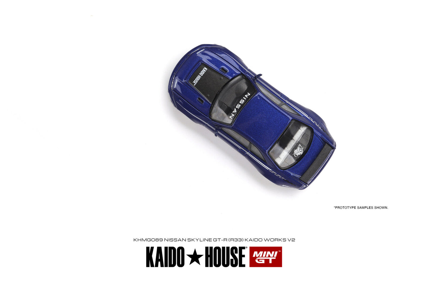 [Kaidohouse x MINI GT] 089 Nissan Skyline GT-R (R33) Kaido Works V2